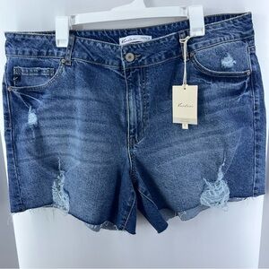 NWT KanCan (Exclusively for Maurices) High Rise Jean Shorts, Women's Size 18W